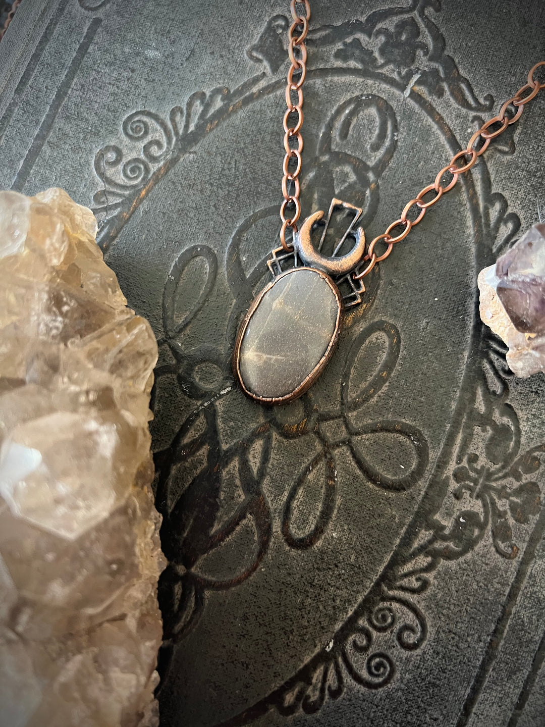 The Warrior Talisman // Black Sunstone