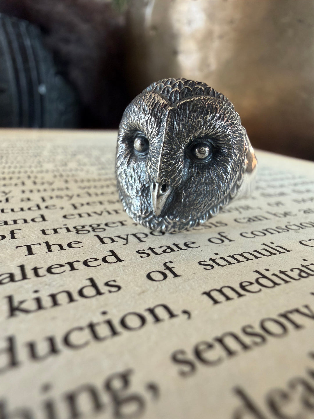 The Wise Owl Ring