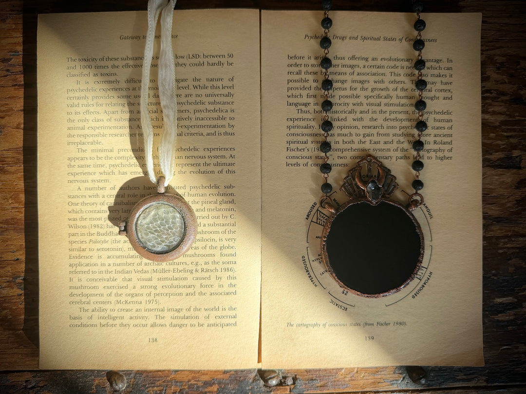 The Keepsake // Snake Shed Locket 𓆃