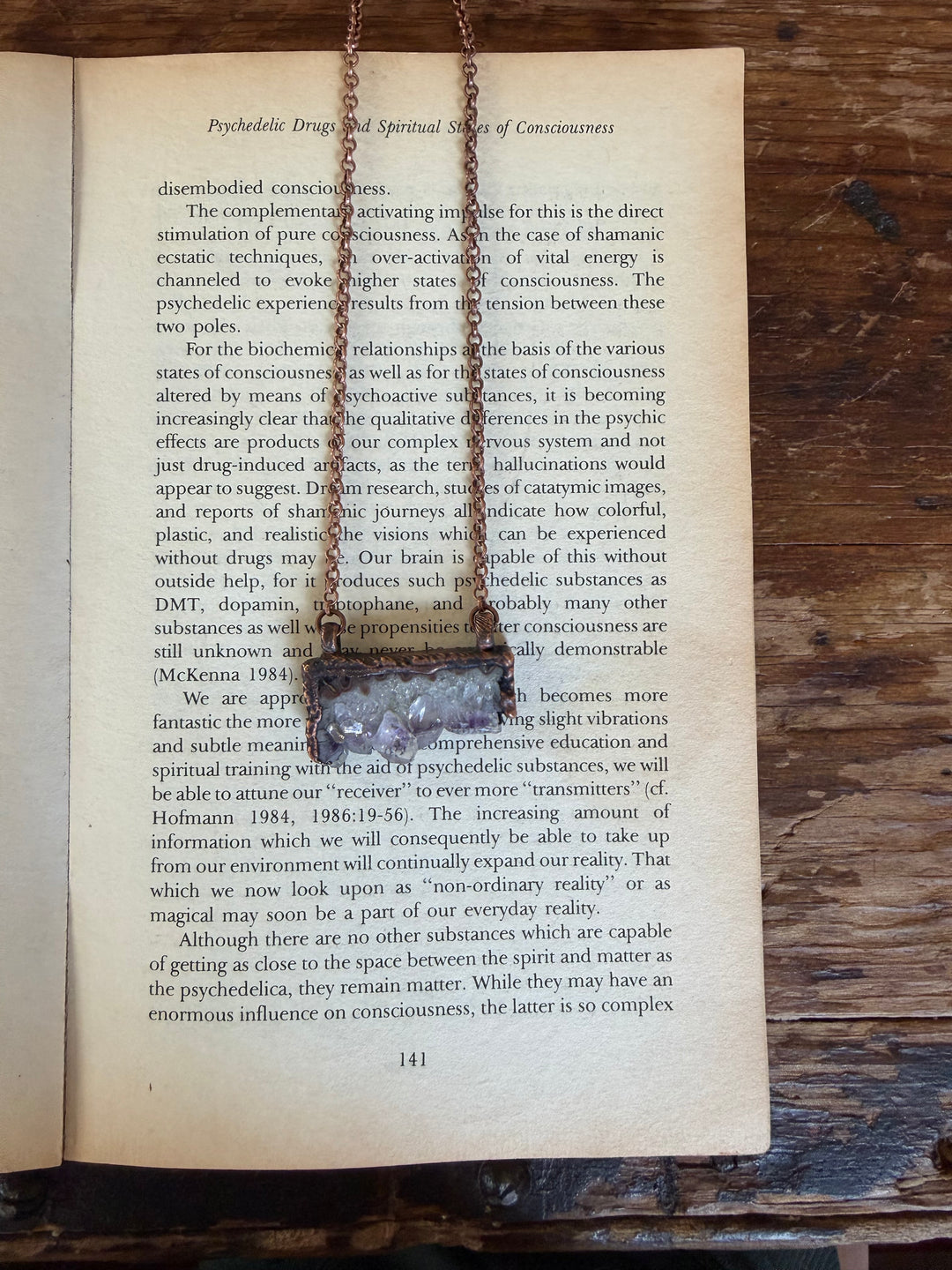 The Raw Earth Talisman // Amethyst Stalactite 𓆃