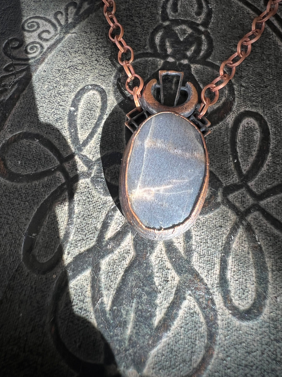 The Warrior Talisman // Black Sunstone