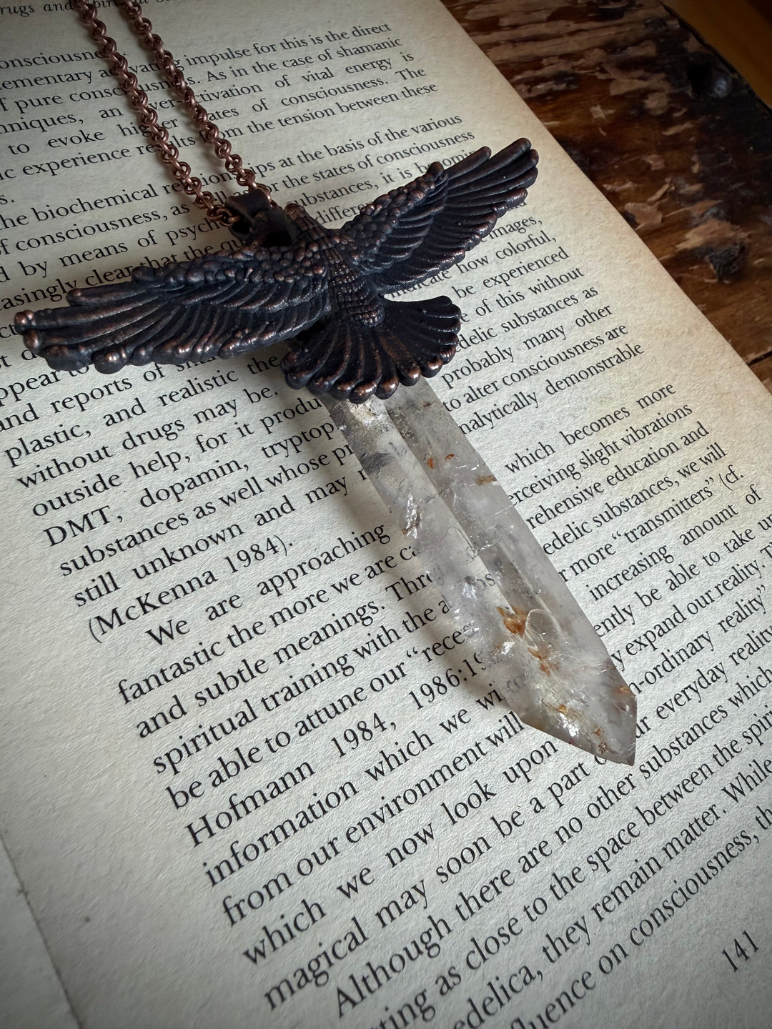 Visions of Flight Talisman // Clear Quartz