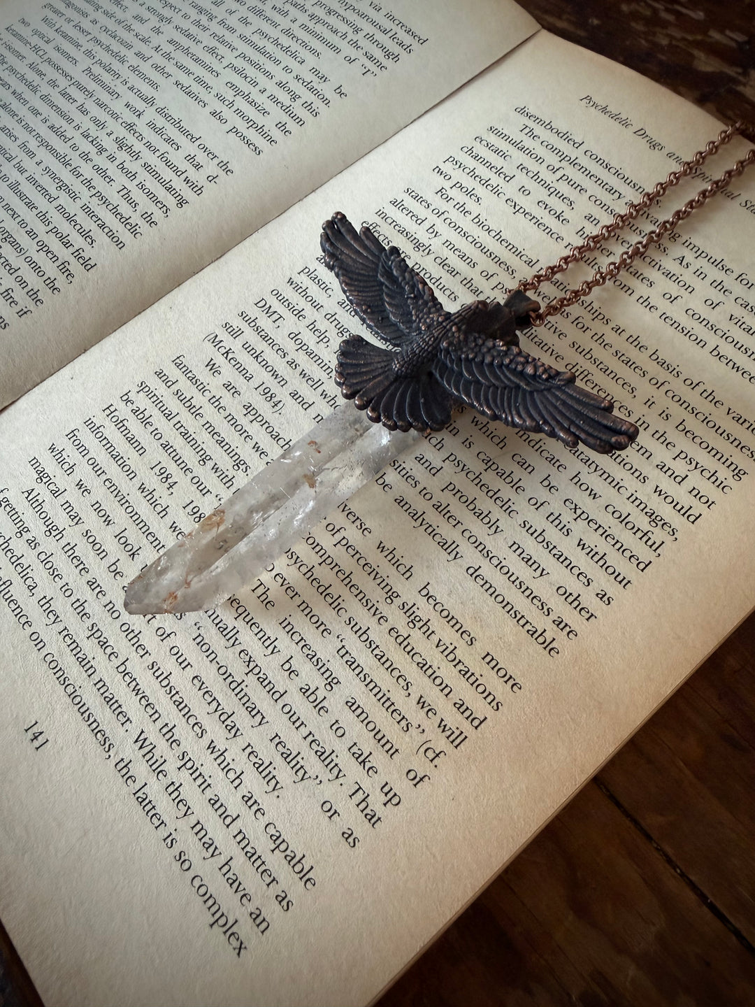 Visions of Flight Talisman // Clear Quartz
