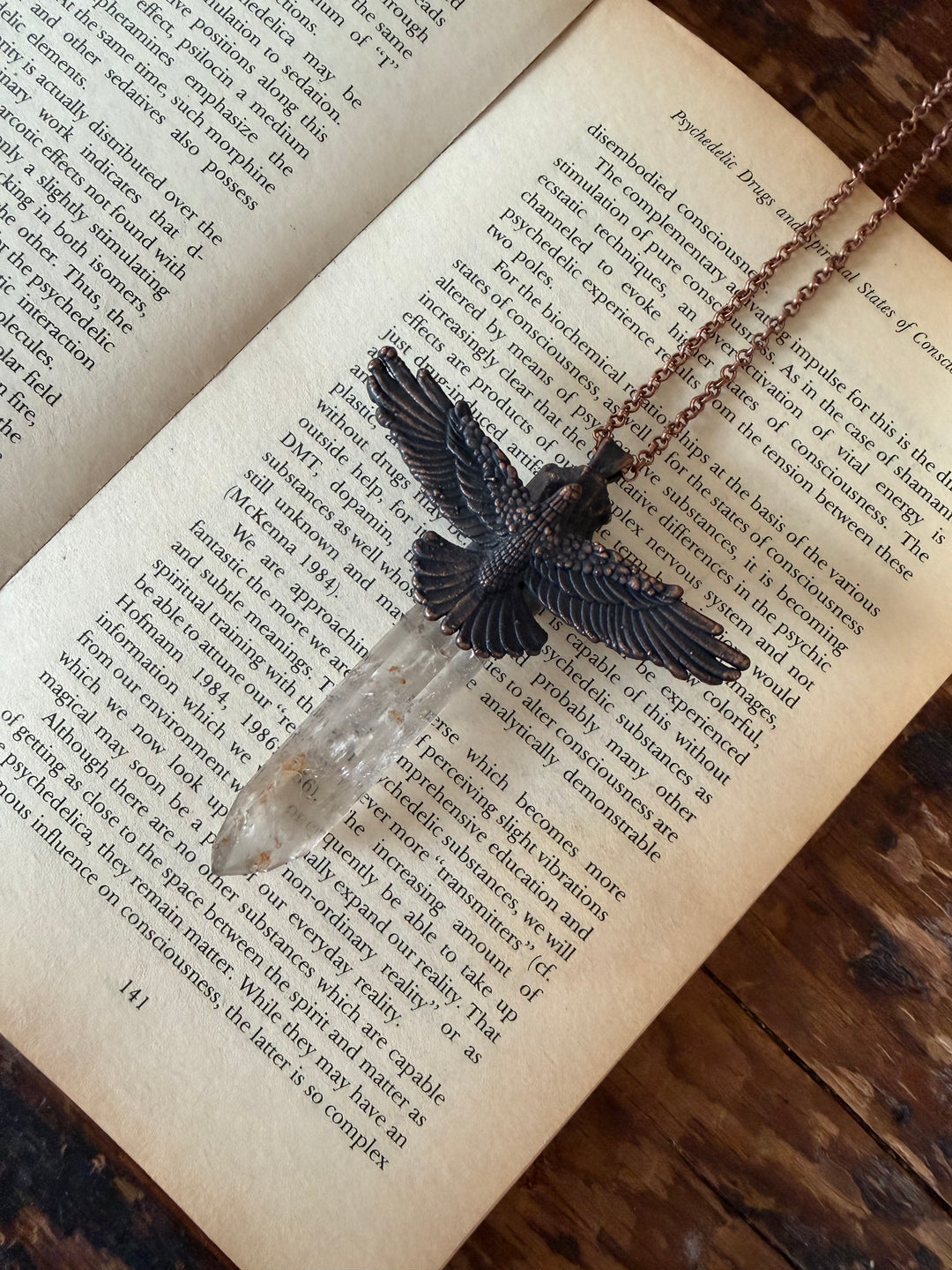 Visions of Flight Talisman // Clear Quartz