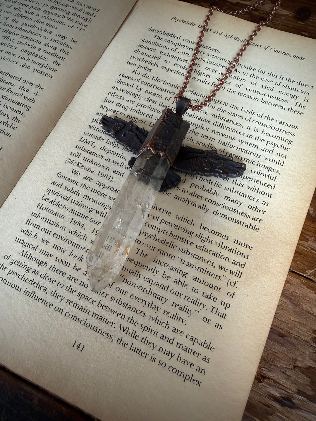 Visions of Flight Talisman // Clear Quartz