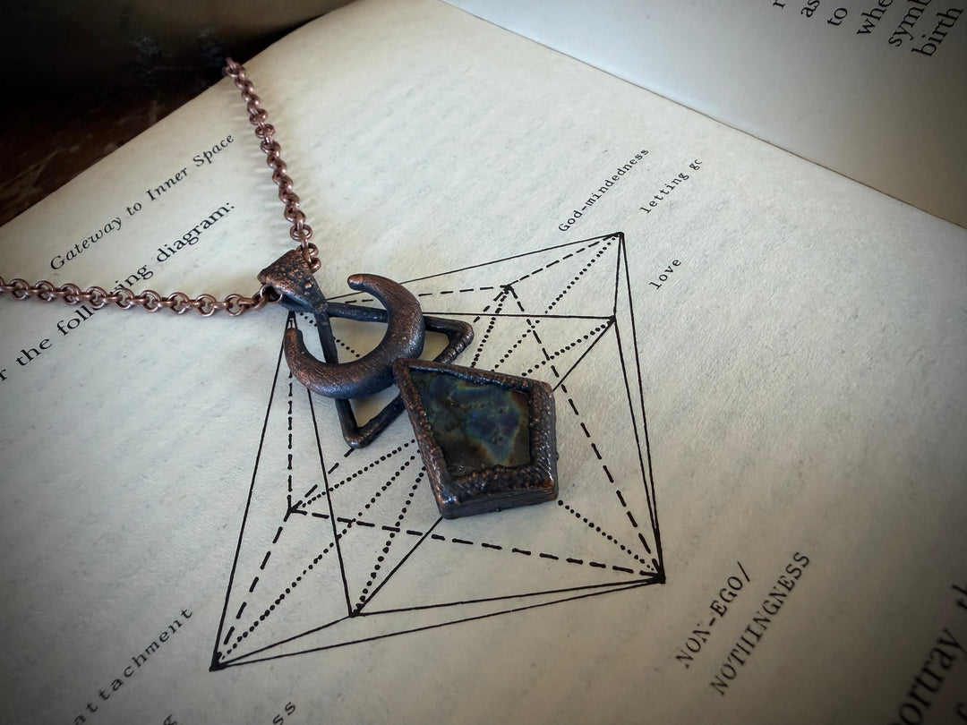 The Temple Talisman // Labradorite 𓆃