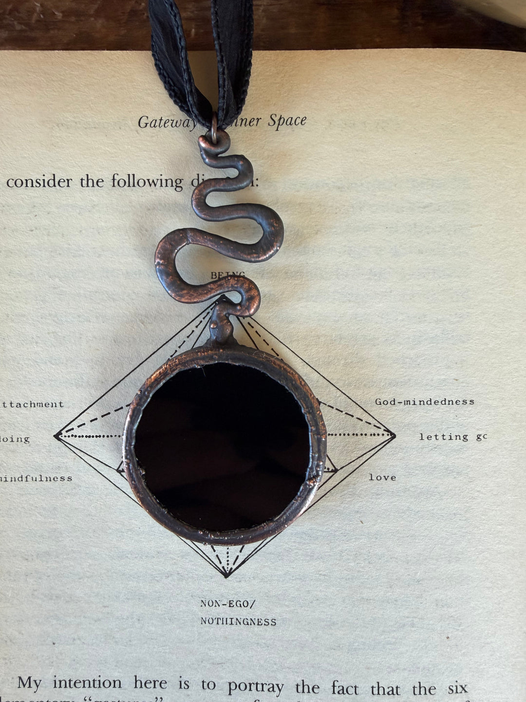 The Vision Seeker // Black Obsidian 𓆃