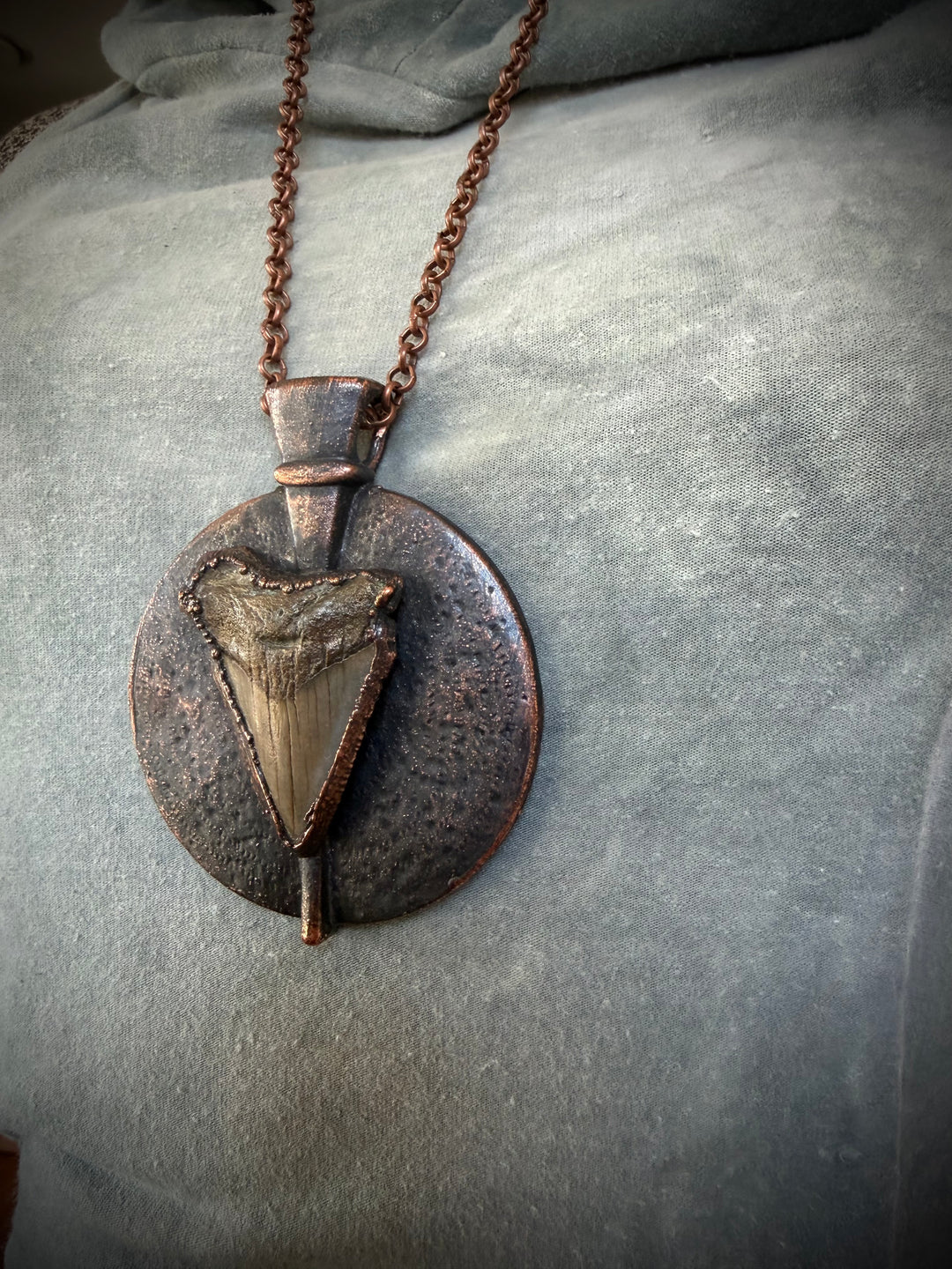 The Ancient Secrets Talisman //  Megalodon Tooth  𓆃